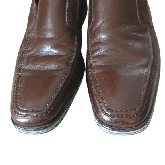 Bruno Magli Men’s Raging Dark Brown Dress Shoes size 10 - Picture 3 of 11